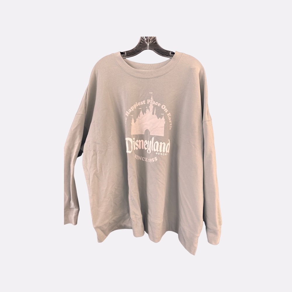 Disneyland Grey Graphic Sweatshirt